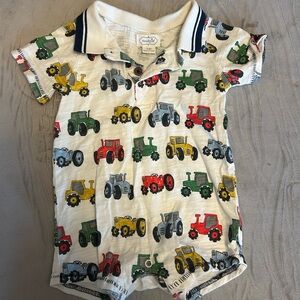 Mudpie tractor romper
